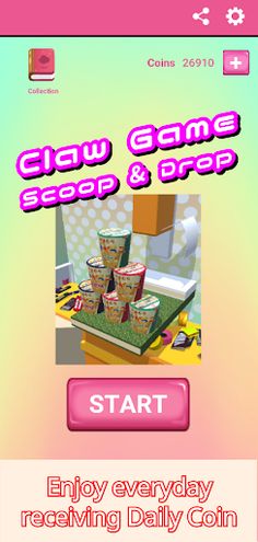 Claw Machine - Scoop & Drop - Screenshot 1