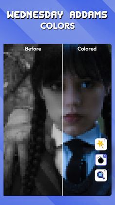 Wednesday Addams Family Art - Screenshot 4