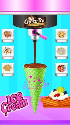 Ice Cream Ice Making Games - Screenshot 2