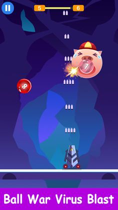 Drop Ball Blast: Virus War - Screenshot 1