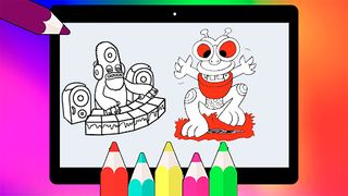 Mammott monsters Coloring book - Screenshot 3