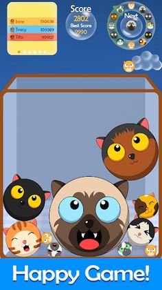 Watermelon Game: Cat - Screenshot 1