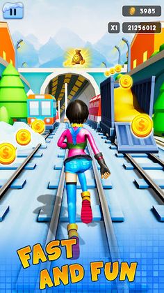 Subway Runner: Rush Surf Games - Screenshot 1