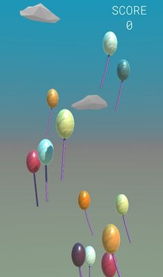Pop'em All Balloons 3D - Screenshot 1