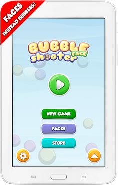 Bubble Face Shooter - Screenshot 1