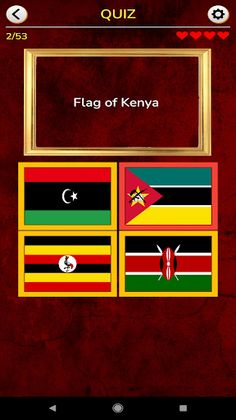 Africa Flags and Maps Quiz - Screenshot 4