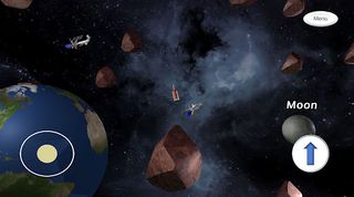 Space Rocket and Land - Screenshot 2
