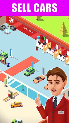 Car Dealer Tycoon Idle Market - Screenshot 2
