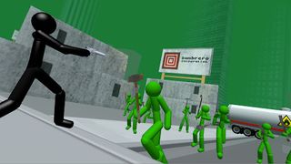 Stickman Zombie Shooting 3D - Screenshot 1