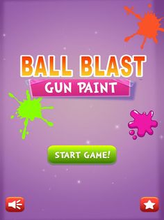 Cannon Shot - Ball Gun Paint - Screenshot 1