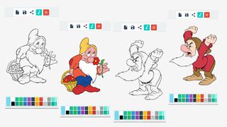 Manusia Kurcaci Mewarnai - Screenshot 1
