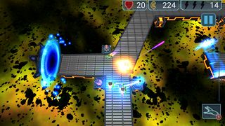 Tower Defense - Neon Defenders - Screenshot 1