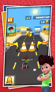 Kicko & Super Speedo Skate Run - Screenshot 2