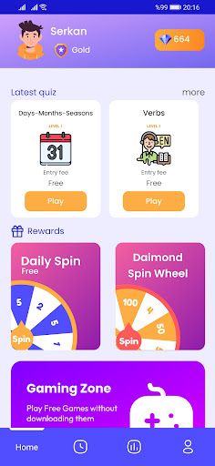 English Merit Quiz - Screenshot 2