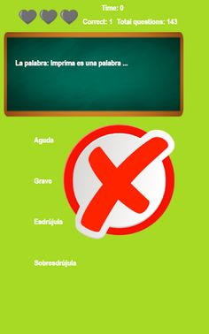 Palabras agudas graves y más - Screenshot 4