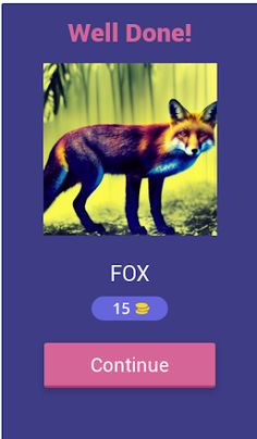 animal guess - Quiz game - Screenshot 1