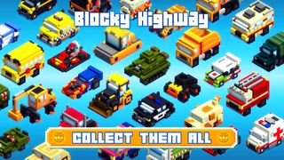 Blocky Highway: Traffic Racing - Screenshot 3