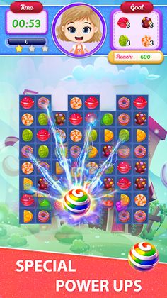 Candy Land Puzzle : Match Game - Screenshot 1