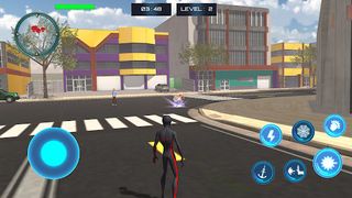 Spider Stickman Rope Hero Game - Screenshot 1