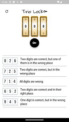 Trio Lock - Screenshot 2