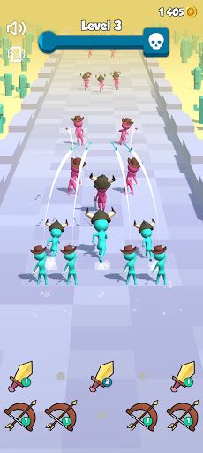 Merge Army 3D! - Screenshot 1