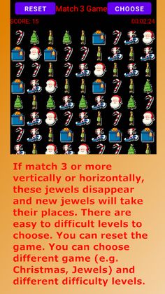 Match 3 Game - Xmas Edition - Screenshot 1