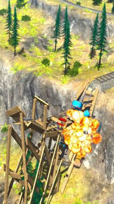 Slingshot Train - Screenshot 3