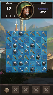 Dark Fantasy - Match 3 Puzzle  - Screenshot 1