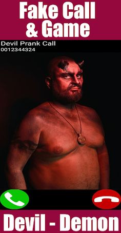 Fake Call Devil Game - Screenshot 4