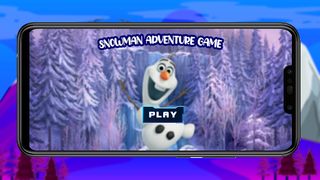 Snowman Driving Adventure - Screenshot 1