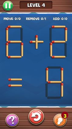 Matches Puzzle - Screenshot 1