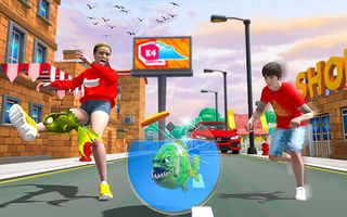 Piranha Flying Fish Escape - Screenshot 1