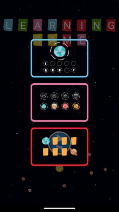 Learning Game Space for kids - Screenshot 2
