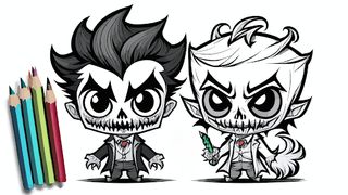 Coloring Night Spooky Horror - Screenshot 1