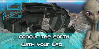 UFO Simulator : Crazy UFO - Screenshot 2
