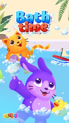 Bath Time - Baby Pet Care - Screenshot 1