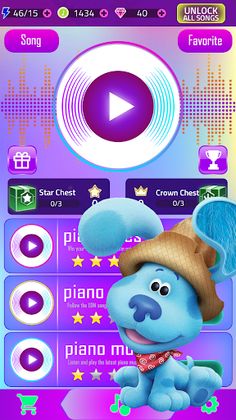 Blue's Clues Piano Game - Screenshot 1