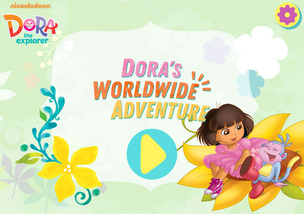 Dora the Explorer - Dora's Wor - Screenshot 1