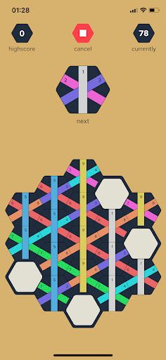 hexagon - the line puzzle - Screenshot 1