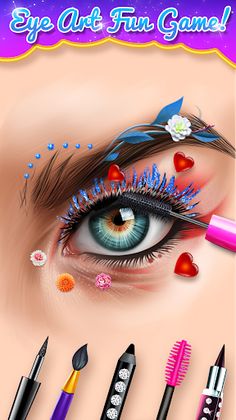 Eye Art Salon Makeup Challenge - Screenshot 1