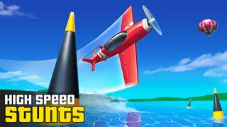 Stunt Plane - Airplane Racing - Screenshot 1