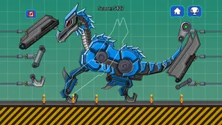 Black Pterosaur Robot Toy War - Screenshot 1