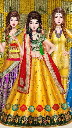 Indian Bridal Makeup & Dressup - Screenshot 1