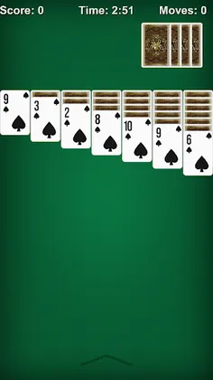 Solitaire Spiderette HD - Screenshot 1