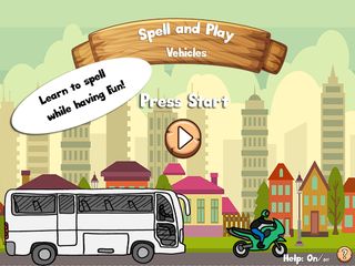 Spell & Play: Vehicles - Screenshot 1