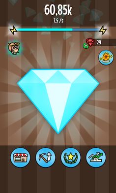 Diamond Clicker - Screenshot 1