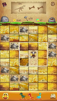 Dig Dig: Smash & find fossils - Screenshot 1
