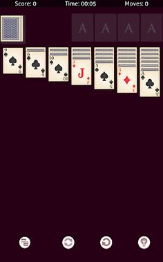Solitaire Klondike - Screenshot 1