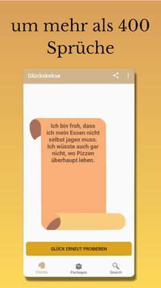 Glückskekse für unterwegs - Screenshot 2