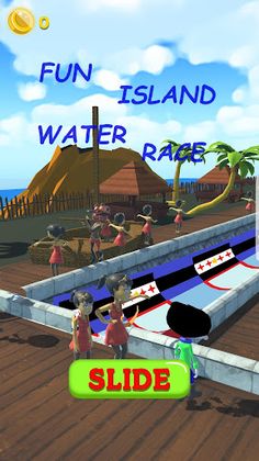 Fun Island Water Race - Screenshot 1
